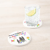 Dessous De Verre En Grès Fiers parents autistes (Côté)