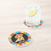 Dessous De Verre En Grès Fiesta Basset (Côté)