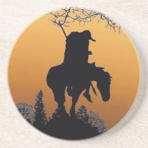 Dessous De Verre En Grès Fin du grès de la piste