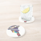 Dessous De Verre En Grès fissure holographique (Côté)