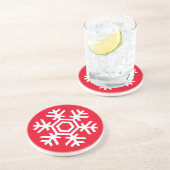 Dessous De Verre En Grès Flèche blanche (Côté)