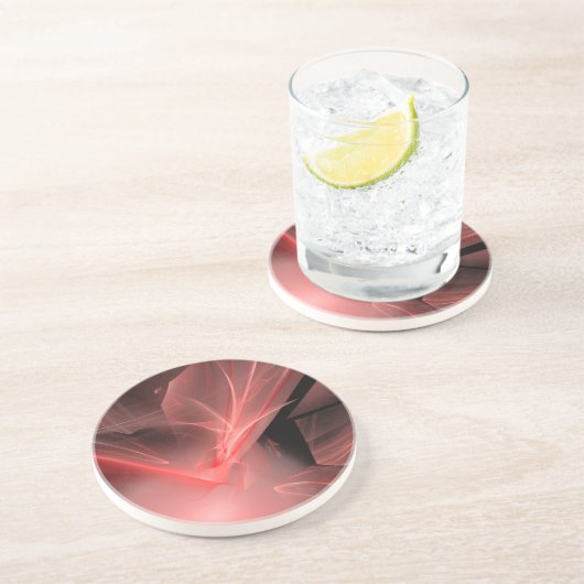 Dessous De Verre En Grès Flèches rouges Extraordinaires (Côté)