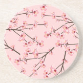 Dessous De Verre En Grès Fleur de cerise (Devant)