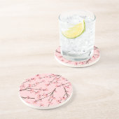 Dessous De Verre En Grès Fleur de cerisier (Côté)