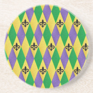 Dessous De Verre En Grès Fleur de lis