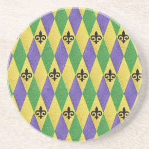 Dessous De Verre En Grès Fleur de lis