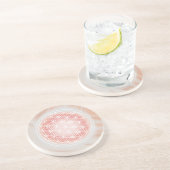 Dessous De Verre En Grès Fleur de Vie Succès (Côté)