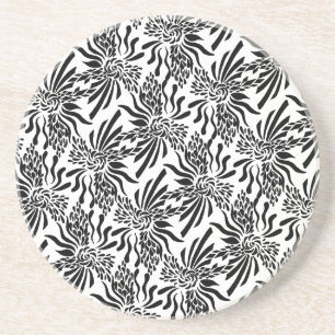 Dessous De Verre En Grès Fleur sophistiquée