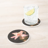 Dessous De Verre En Grès Fleurs de crocus (Côté)