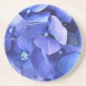 DESSOUS DE VERRE EN GRÈS FLEURS DE JARDIN (Devant)