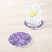 Dessous De Verre En Grès Fleurs de printemps (Côté)