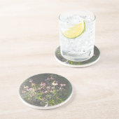 Dessous De Verre En Grès Fleurs d'échinacée au soleil (Côté)