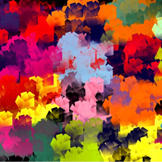 DESSOUS DE VERRE EN GRÈS FLEURS D'ÉTÉ