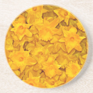 Dessous De Verre En Grès Fleurs Narcissus