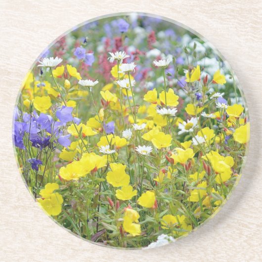 Dessous De Verre En Grès Fleurs sauvages (Devant)