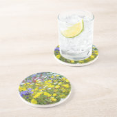 Dessous De Verre En Grès Fleurs sauvages (Côté)