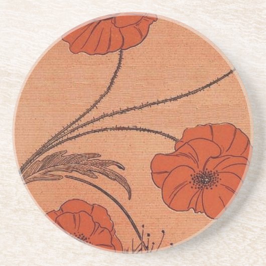 Dessous De Verre En Grès Fleurs sauvages (Devant)