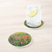 Dessous De Verre En Grès Fleurs sauvages des Rocheuses (Côté)