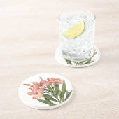 dessous de verre en grès Fleurs vintages 3 (Côté)