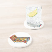 Dessous De Verre En Grès Flipper (Côté)