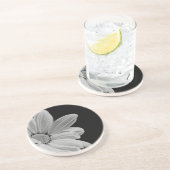 Dessous De Verre En Grès Floral Paisible (Côté)