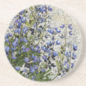 Dessous De Verre En Grès Floral pourpre subalpine Lupine (Devant)