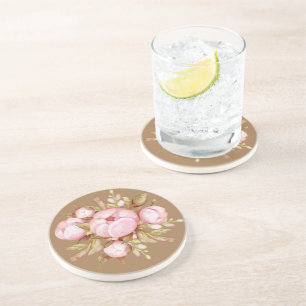 Dessous De Verre En Grès Floral Teddy Bear Baby Bear Baby Shower Collectie