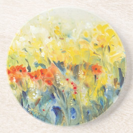 Dessous De Verre En Grès Flore Sway II (Devant)