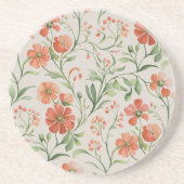 Dessous De Verre En Grès Flores 3 (Devant)