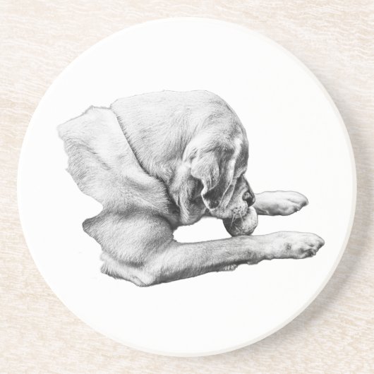 Dessous De Verre En Grès Focus sur le jeu (Devant)