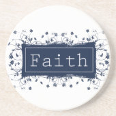 Dessous De Verre En Grès Foi (Devant)