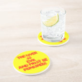 Dessous De Verre En Grès Foie Punissable (Côté)