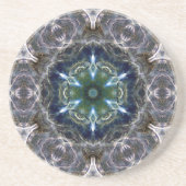 Dessous De Verre En Grès Folk Mandala (Devant)