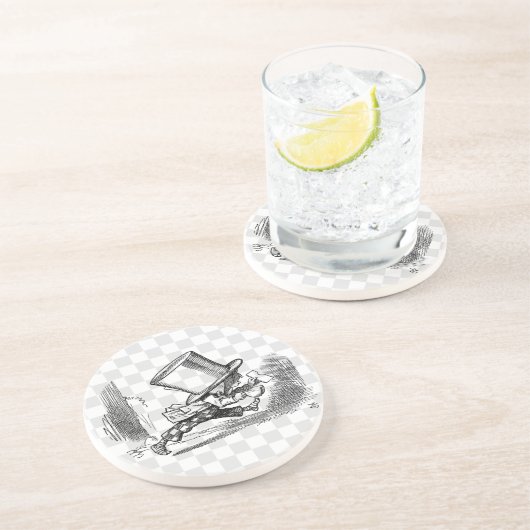 Dessous De Verre En Grès Fonctionnement fou de chapelier (Côté)