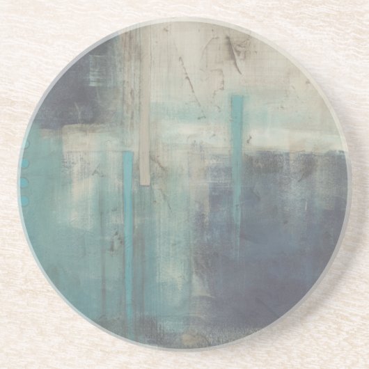 Dessous De Verre En Grès Fond de croisement I (Devant)