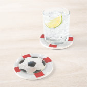 Dessous De Verre En Grès Football anglais (Côté)