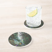 Dessous De Verre En Grès Forêt du château des fées (Côté)