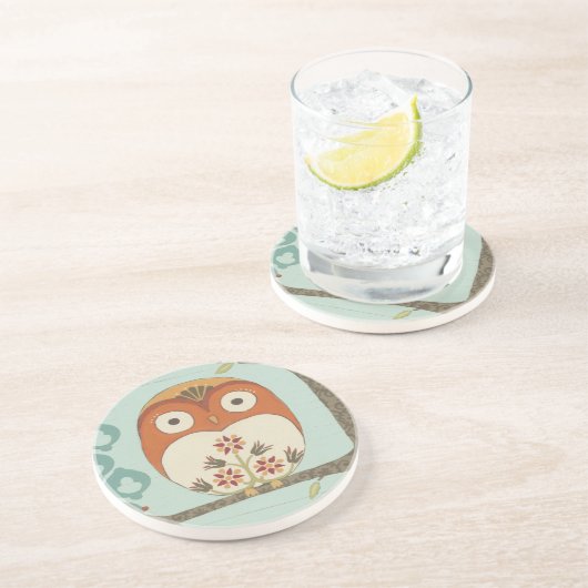 Dessous De Verre En Grès Forêt Whimsy I (Côté)