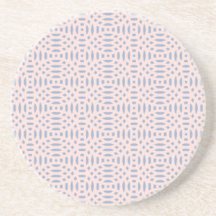Dessous De Verre En Grès formes circulaires motif transparent