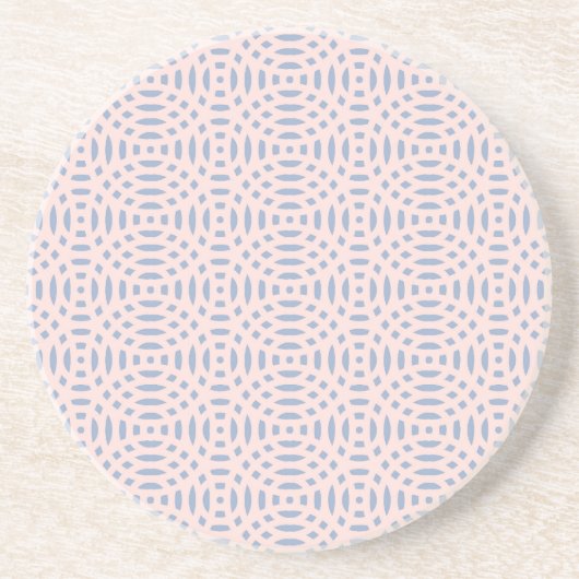 Dessous De Verre En Grès formes circulaires motif transparent (Devant)