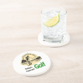 Dessous De Verre En Grès Fourcast d'aujourd'hui "golf " (Côté)