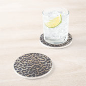 Dessous De Verre En Grès Fourre léopard (Côté)