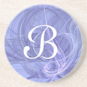 Dessous De Verre En Grès Fractage Misc Series-8—dessous de verre bleu—1 de