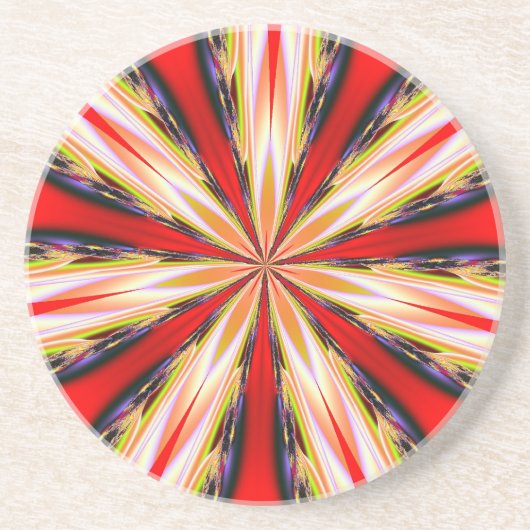 Dessous De Verre En Grès Fractalscope 25 (Devant)