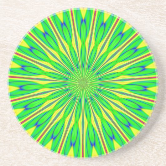 Dessous De Verre En Grès Fractalscope 34 (Devant)