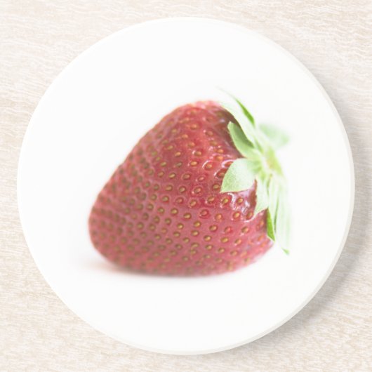 Dessous De Verre En Grès Fraises (Devant)