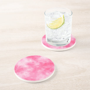 Dessous De Verre En Grès Fraises et Dessous de verre de grès à la crème
