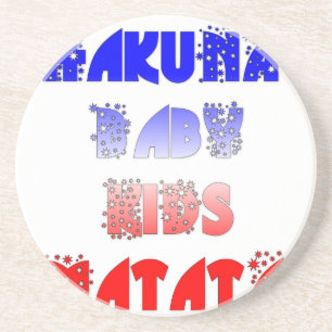 Dessous De Verre En Grès Français Bébé Enfants Hakuna Matata.png