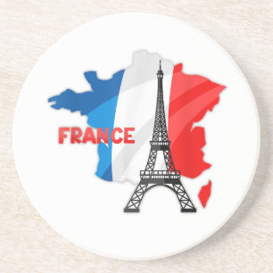 Dessous De Verre En Grès Française, france flag kids, france women
