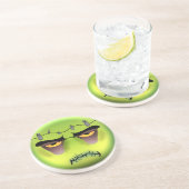 Dessous De Verre En Grès Frankenmoji (Côté)